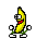 dancing banana em