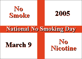WhyQuit's National No Smoking Day 2005 banner