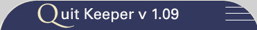 QuitKeeper Quit Keeper quit smoking tracker