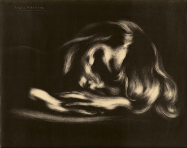 Eugene Cariere's 1897 'Sleep'