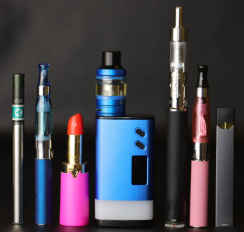 Photo of types of e-cigarettes