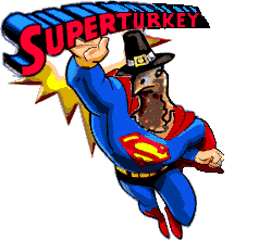 Super turkey in celebration of cold turkey quitters again prevailing over those attempting to stop smoking while using pharmacology quitting medications such as the nicotine gum, nicotine lozenge, patch, Zyban and Chantix