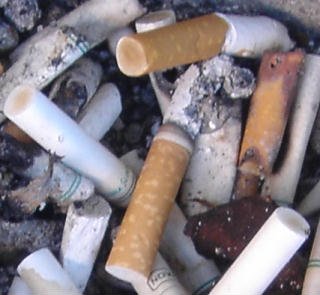 cigarette butts - ready to quit smoking?