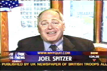 photo of Joel Spitzer on Fox news 