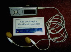 free MP3 audio stop smoking counseling tips