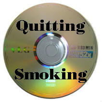 picture of a quit smoking video disc that may help you kick the cigarette habit