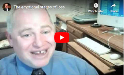Joel Spitzer's 'The emotional stages of loss' YouTube video.